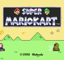 Image n° 4 - screenshots  : Super Mario Kart